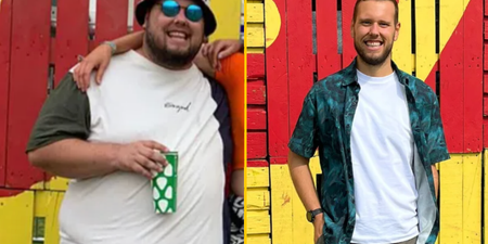 Man returns to Leeds Festival 14 stone lighter since he visited in 2021