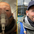 Jonnie Irwin seen wearing oxygen mask as he says cancer is ‘on the move again’