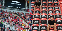Movember turns empty season ticket seats into a powerful message for World Suicide Prevention Day