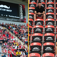 Movember turns empty season ticket seats into a powerful message for World Suicide Prevention Day