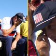 TV cameras catch tough Ryder Cup moment as American star breaks down in tears