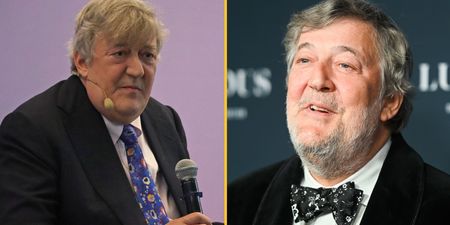 Stephen Fry ‘rushed to hospital’ after falling ‘two metres’ off stage