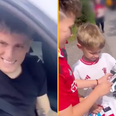 Alejandro Garnacho surprises young fans with new shirt after buying the wrong one