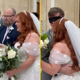 Bride who lost sight as a teen blindfolds wedding guests so they live ‘a moment in her shoes’