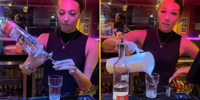 Bartender warns punters they'll be judged for ordering double vodka tap water