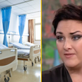 Mum slept with partner in hospital bed just two hours after giving birth