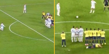 Fans call for Messi to win Ballon d’Or after ‘magic’ free kick for Argentina