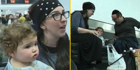 Couple and baby kicked off flight after passengers complain they ‘smell’