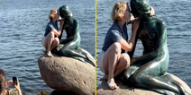 Tourist sparks outrage after ‘inappropriate behaviour’ with Copenhagen statue