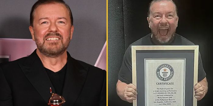 Ricky gervais world record