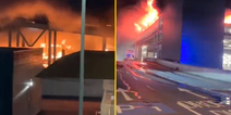 Luton airport closed and flights suspended after huge fire
