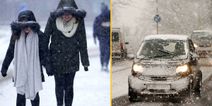 UK set for first snow of winter as warm weather comes to an end