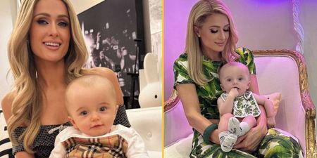 Paris Hilton stands up for baby son again after trolls continue mocking size of his head