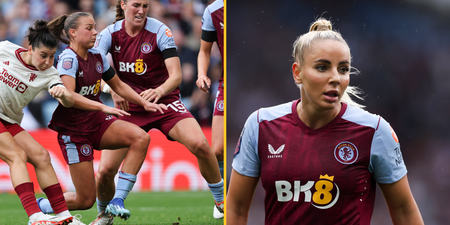 Aston Villa women’s team wear ‘wet-look’ kit despite concerns