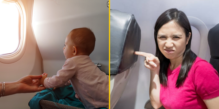 Woman disgusted after passenger changes baby’s nappy next to her on flight