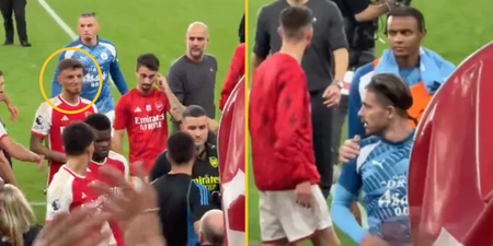 Fans spot Ben White brutally trolling Jack Grealish after Arsenal win
