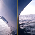 People ‘terrified’ after man drops GoPro under cruise ship and discovers what’s underneath