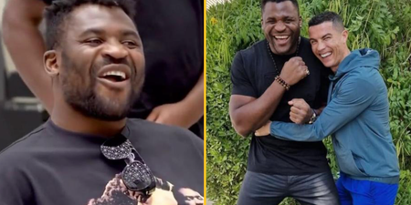 The incredible gift Cristiano Ronaldo has given Francis Ngannou before Tyson Fury fight