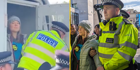Greta Thunberg arrested at protest in London