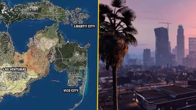 GTA 6 map concept combined all major cities into one sprawling open world