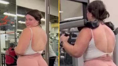 Gym-goers stunned after woman works-out with ‘no trousers’ on