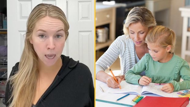 ‘I do my kids’ homework for them so they aren’t stressed'