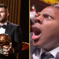 Fans think Speed took it too far with crazy reaction to Messi winning Ballon d’Or
