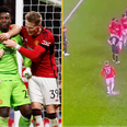 Copenhagen boss says penalty should’ve been retaken and Man United star sent off