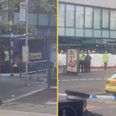 Casualties taken to hospital after bus crashes into Manchester shop
