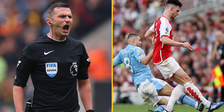 Ex-PL ref admits Michael Oliver was lucky as Arsenal beat Man City after controversial decision