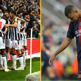 Newcastle blow away poor PSG at St James’ Park