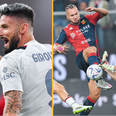 Olivier Giroud goes in net for AC Milan and pulls off crucial save in the 104th minute