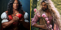 Man uses AI to reimagine The Rock and Jason Momoa as Disney characters