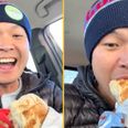 Delivery driver divides opinion after eating customer’s food who didn’t tip