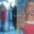 Mariah Carey thaws from giant ice block in annual pre-Christmas money-grab