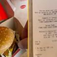 Customer slams McDonald’s as ‘no longer affordable’ after sharing bill for usual order