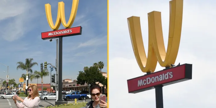 McDonald's golden arches