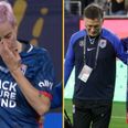 Megan Rapinoe leaves pitch in tears three minutes into final game