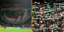 Celtic ban Green Brigade supporters group from attending home games after pro-Palestine display