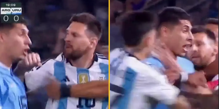 Fans call Lionel Messi the ‘most protected player ever’ after he gets away with elbow and throat grab