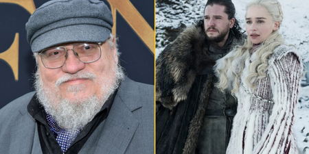 George R.R. Martin has written 1,100 pages of new Game of Thrones book, the same number as last year