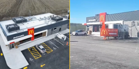 People think McDonald’s knows something we don’t after opening store in middle of nowhere with no electricity
