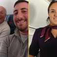 Dad books six flights to spend Christmas with flight attendant daughter during her shifts