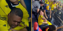 Luis Diaz’s father breaks down in tears as son scores in emotional win