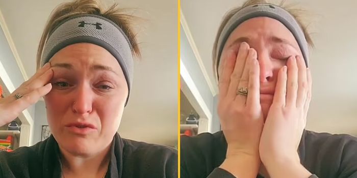 Mum breaks down in tears over living 'paycheck-to-paycheck' despite good wage