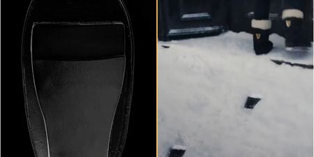 Guinness launch new boots that leave ‘foot pints’ in the snow