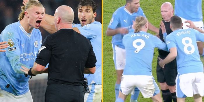 Erling Haaland faces FA charge for slamming ref Simon Hooper after City draw with Spurs