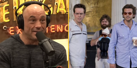 Joe Rogan says there hasn’t been a good comedy movie since The Hangover