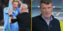 Roy Keane settles Simon Hooper argument as Man City rage at late call