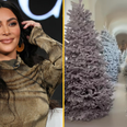 Kim Kardashian has paid for a whole forest to be put up inside her mansion for Christmas